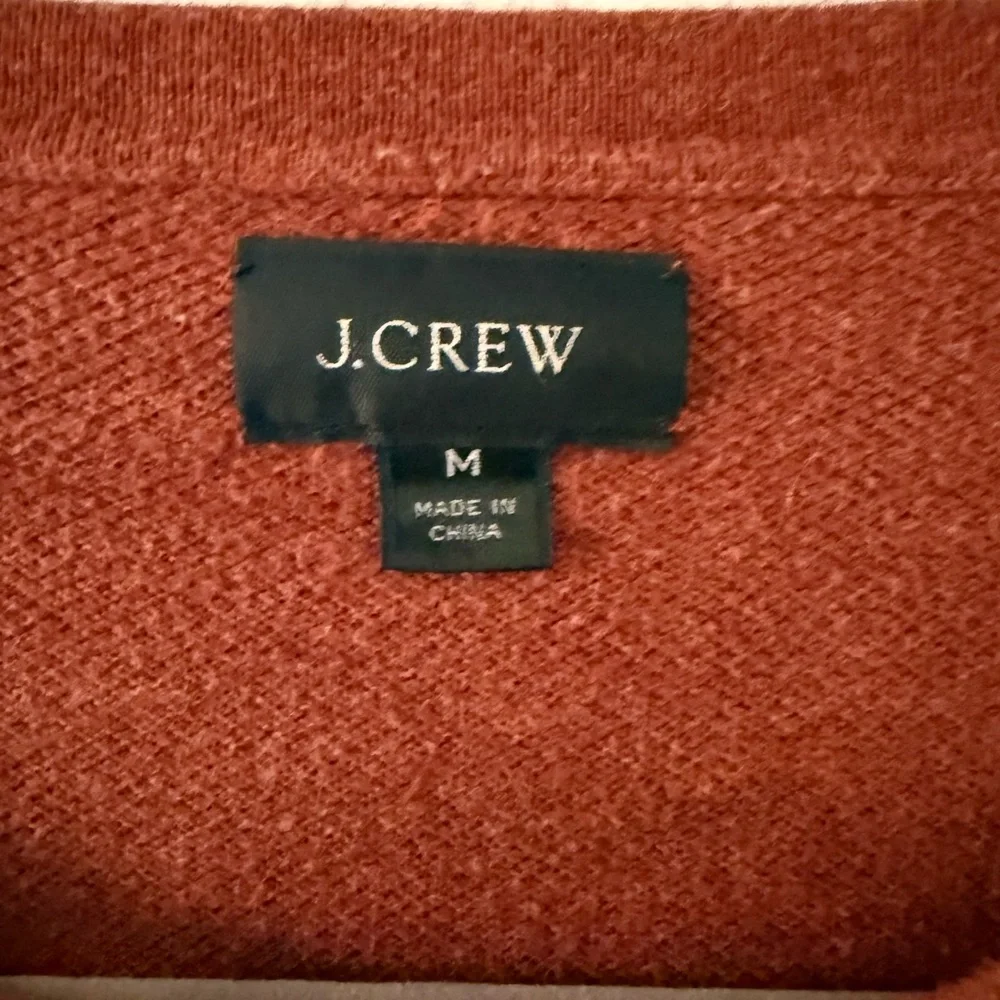 J.Crew Men’s Crewneck Sweater Cotton/Cashmere Size Medium